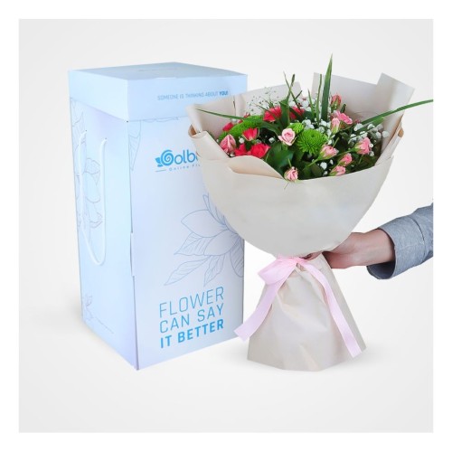 Roshna Miniature Roses Bouquet
